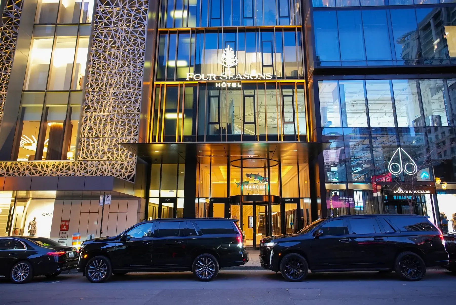 VIP Montreal chauffeur vehicles